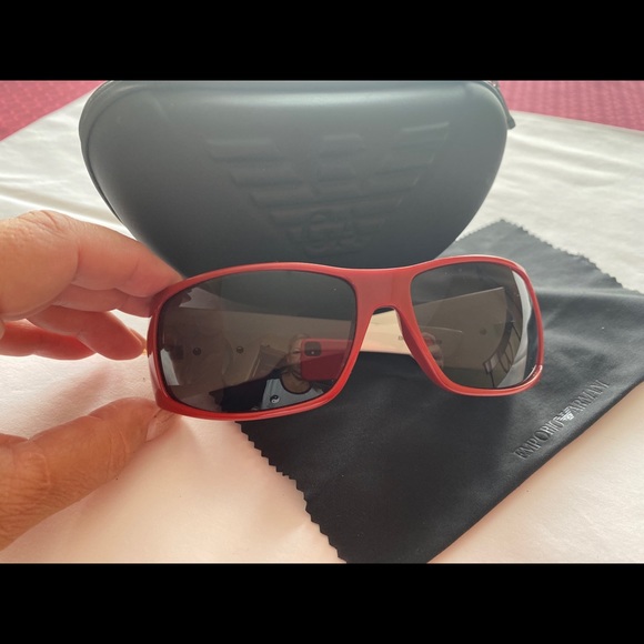 Versace sunglasses red and white - Picture 4 of 10